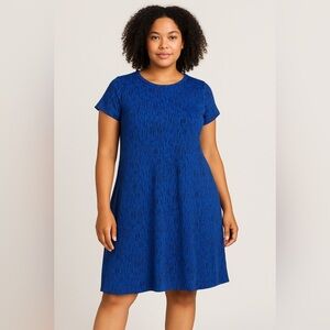 3 for $20 – Mix & Match Premise tweed style 2X Patterned Dress Plus Size EUC